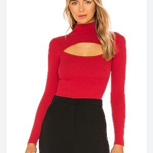 NBD red Toula Sweater *NWT*